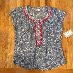 Canyon River Blues Top